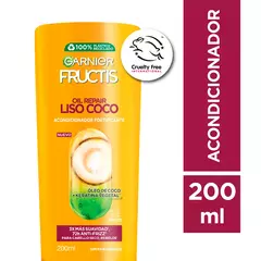 Fructis Liso Coco Acondicionador X200 ml