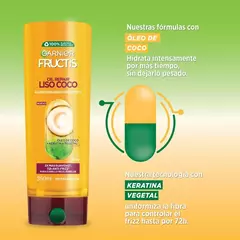 Fructis Liso Coco Acondicionador X200 ml en internet