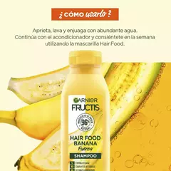 Fructis Hair Food Banana Shampoo x300g - tienda online