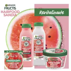 Fructis Hair Food Sandia Shampoo x300g - tienda online