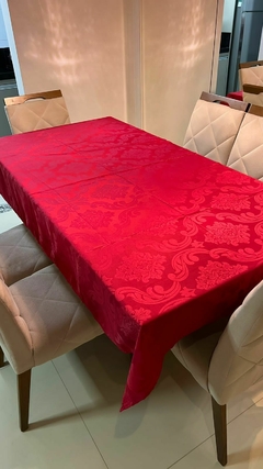 Toalha De Mesa Jacquar 4 Lugares 1,40 x 1,35 - comprar online