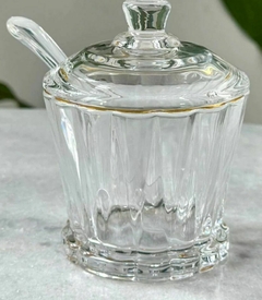 Açucareiro De Cristal 210ML na internet