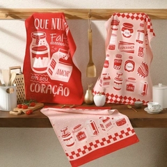 Conjunto Pano de Prato 3 unidades - comprar online