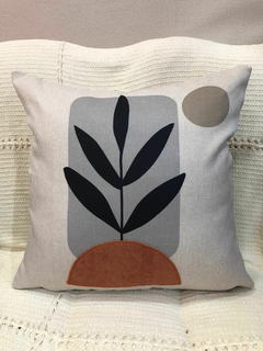 CAPA DE ALMOFADA LINHO TERRACOTA - comprar online