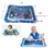 Alfombra Agua Juego Antigolpes Para Bebe Gimnasio Didáctico 66x50 cm.