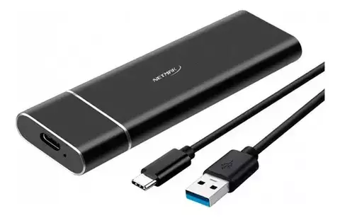 Carry Disk Case Disco Rigido Externo Ssd M.2 Sata Usb-c 3.2
