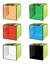 MINI ESTUDIO FOTOGRAFICO CON ILUMINACION 12 COLORES - tienda online