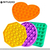 Pop It Juego Sensorial Ansiedad Silicona Popit Anti Estres - comprar online