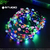 Vincha Flores Hippie Led Tiara Corona Hawaiana Cot Luminoso en internet
