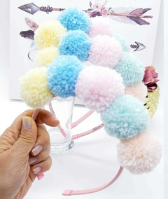 Tiara Maxi Pompom - comprar online