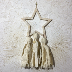 Estrella con borlas - Caleiya