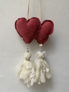 Sujeta cortina corazon - tienda online