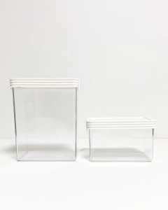 FRASCO HERMÉTICO RECTANGULAR M - 1100ml. - - comprar online