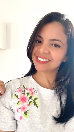 Tshirt Mescla Floral - comprar online