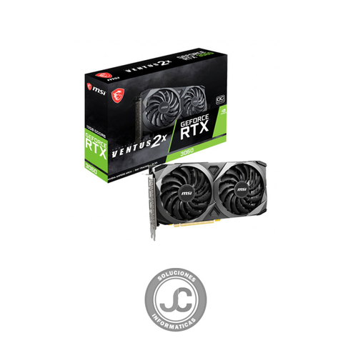 MSI RTX 3060 12GB DDR6 VENTUS 2X OC EDITION