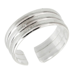 Anillo Falange Triple Linea Gruesa (2.2 gr) - comprar online