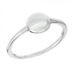 Anillo Liso Circulo (2.1 gr)