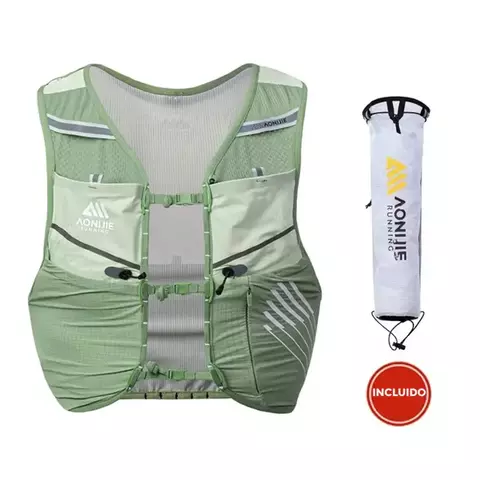 CHALECO HIDRATACIÓN VERDE - 5L