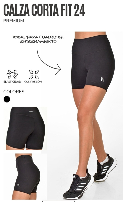 CALZA CORTA FIT 24 - QEB