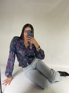 Camisa Flowers - tienda online