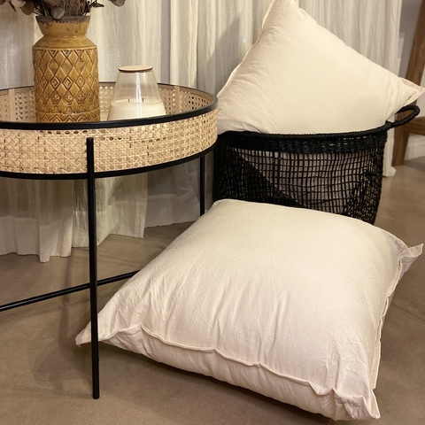 Almohadon de Tusor Natural XL