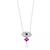 Colar Olho Grego Zircônia e Estrela - Pink - comprar online