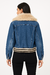 Campera jeans con piel - k815NA en internet