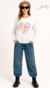 Remera Isabella Corazón flor -manga larga - comprar online
