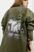 Chaqueta BROO Gabardina Oversized (XL/XXL) AW25 - MILITAR - tienda online