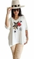 Remeron V Manga 3/4 (XL/XXL) Valery PRINT WHITE en internet