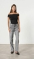 Jean clásico recto gris STRAIGHT GREY ACID - Mini Love MDQ