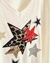 Remeron V Manga 3/4 (XL/XXL) Valery PRINT WHITE - Mini Love MDQ
