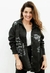 Camisa Oversize Denim LOVE (L/XL) Black