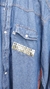 CAMISA JEANS YEVKA COMBINADAS ﻿E INTERVENIDAS CON ESTAMPAS en internet