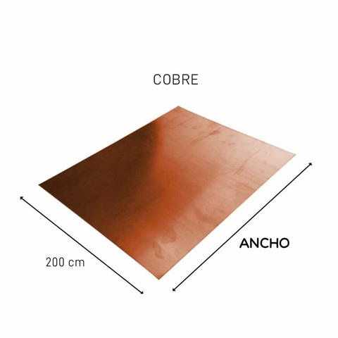 Chapa de Cobre blando x kg - comprar online