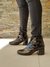 Bota Overglam Negro Charol