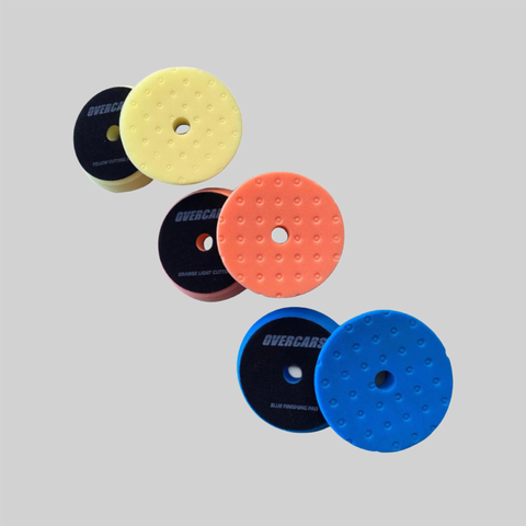 Kit Pads de pulido overcars 3'' rotoorbital 3 etapas - comprar online