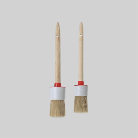 Kit brochas x2 mango madera - comprar online