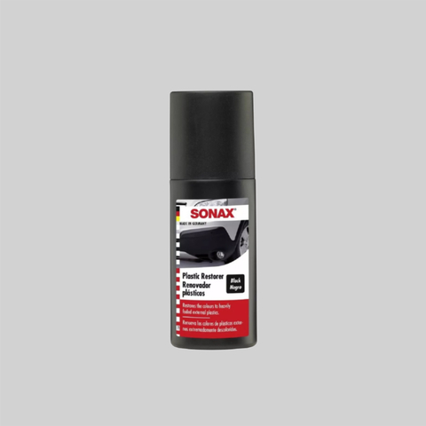 Sonax renovador de plásticos negro 100ml - comprar online