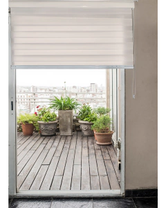 Cortina de Ambiente Roller Zebra Natural