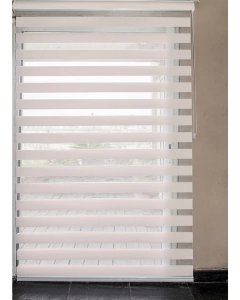 Cortina de Ambiente Roller Zebra Natural - comprar online