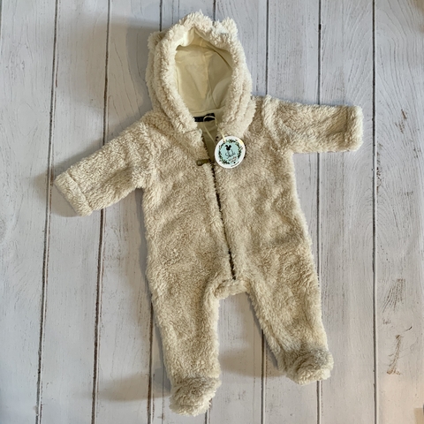 Enterito de abrigo externo color natural