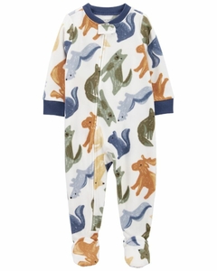 Pijama de micropolar con patitas antideslizantes