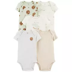 pack de bodys manga corta carters
