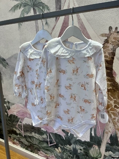 bodys de algodon y broderie