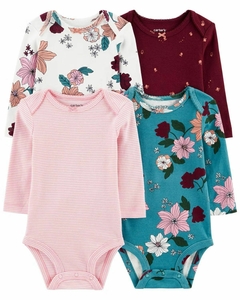 Pack de body manga larga carters