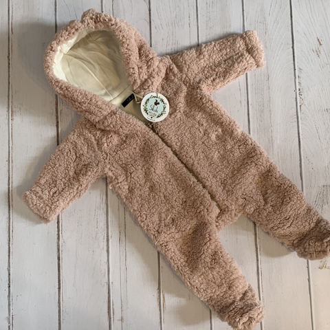 Enterito de abrigo externo rosa