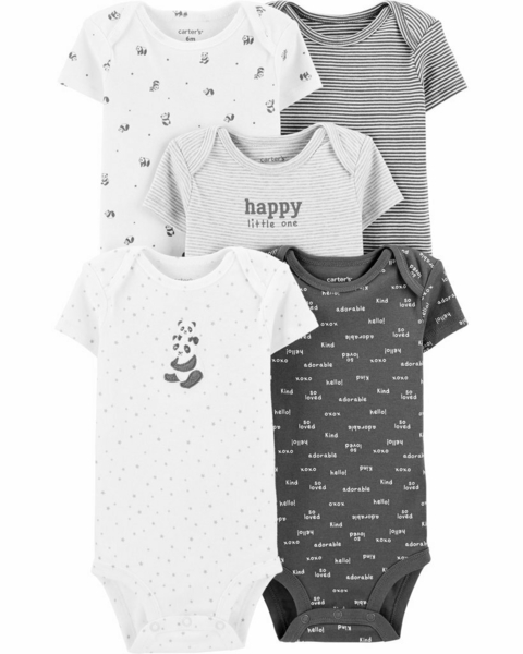 pack de bodys manga corta carters