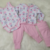 Kit Bem Vindo Bebê - 4 Peças RN - Balão Rosa Escuro