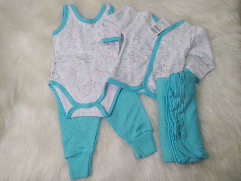 Kit Bem Vindo Bebê - 4 Peças RN